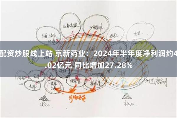 配资炒股线上站 京新药业：2024年半年度净利润约4.02亿元 同比增加27.28%