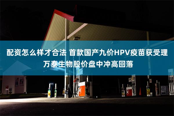 配资怎么样才合法 首款国产九价HPV疫苗获受理 万泰生物股价盘中冲高回落