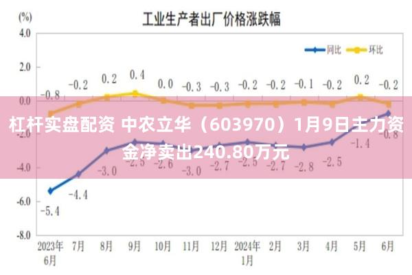 杠杆实盘配资 中农立华（603970）1月9日主力资金净卖出240.80万元