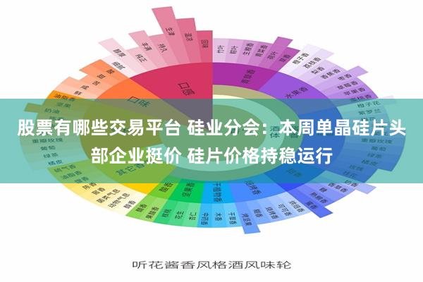 股票有哪些交易平台 硅业分会：本周单晶硅片头部企业挺价 硅片价格持稳运行